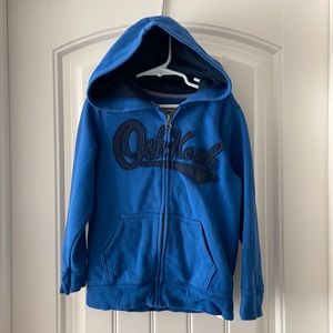 Boys OshKosh Logo Zip Up Jacket